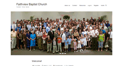 Desktop Screenshot of faithviewbaptist.com